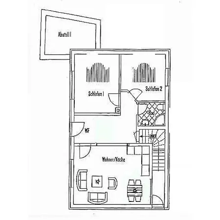 شقة Haus Walfaenger - 1 بوركم